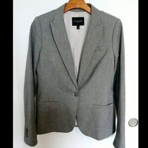 Banana Republic Women's Gray Blazer, Size 8 Tall